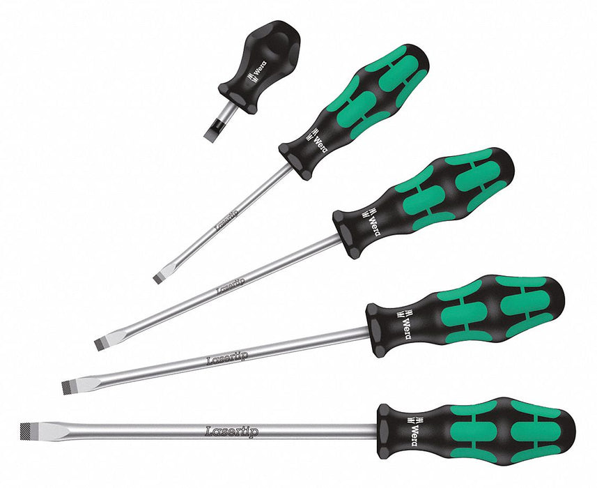 Screwdriver Set Slotted 5 Pc