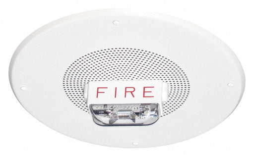 Speaker Whte Indoor 93dB 0.42A 25/70Vrms