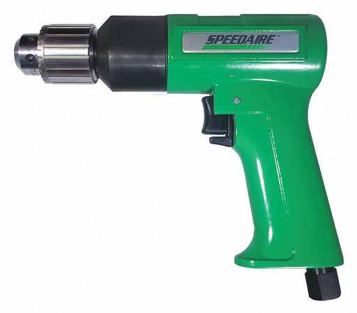 Drill Air-Powered Pistol Grip 3/8 in