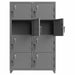 Locker Assembled 48 W 24 D 75 H