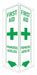 Safety Sign 18 in x 8 in x 3 in Aluminum