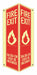 Safety Sign 18 in x 8 in x 3 in Aluminum