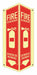 Safety Sign 18 in x 8 in x 3 in Aluminum