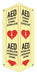 Safety Sign 18 in x 8 in x 3 in Aluminum