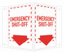 Safety Sign 6 in x 7 1/2 in Aluminum