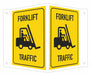 Safety Sign 6 in x 7 1/2 in Aluminum