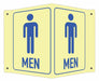 Safety Sign 4 in x 6 in Aluminum