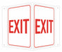 Safety Sign 10 in x 7 in Aluminum