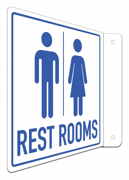Safety Sign 8 in x 8 in Aluminum
