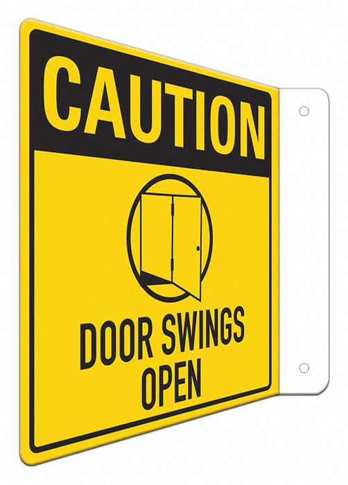 Safety Sign 8 in x 8 in Aluminum