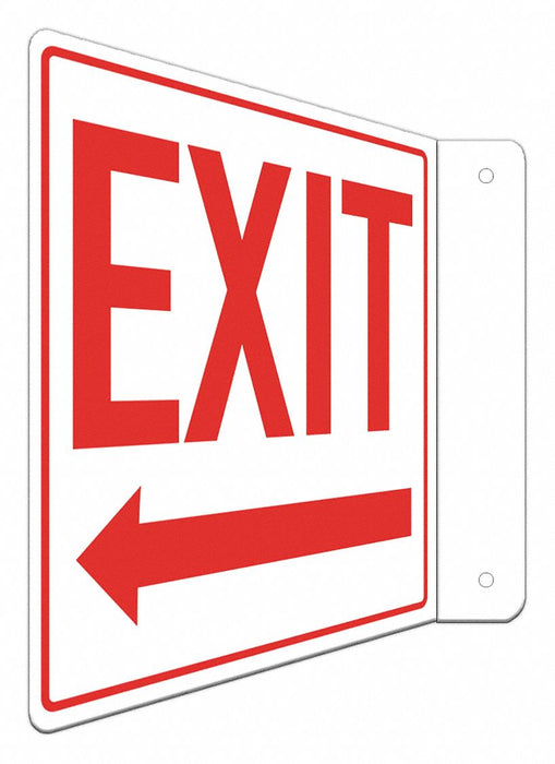 Safety Sign 8 in x 8 in Aluminum