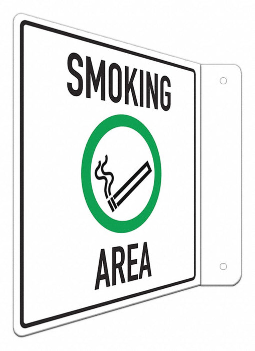 Safety Sign 8 in x 8 in Aluminum