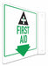 Safety Sign 8 in x 8 in Aluminum