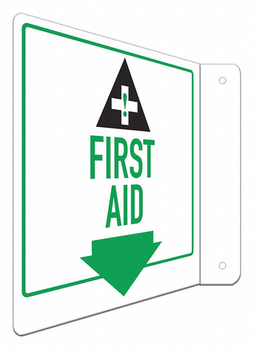 Safety Sign 8 in x 8 in Aluminum