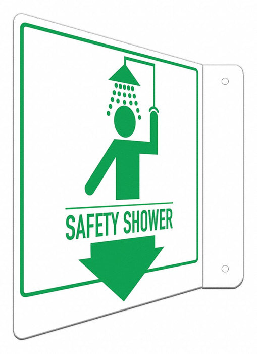 Safety Sign 8 in x 8 in Aluminum