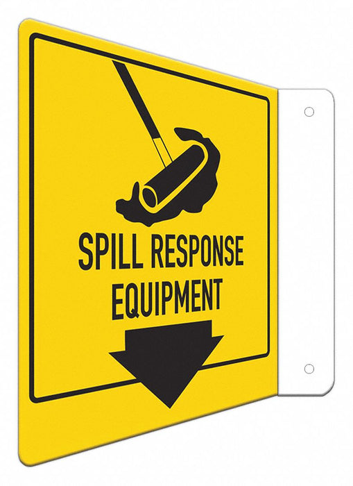 Safety Sign 8 in x 8 in Aluminum