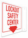 Facility Sign 8 in x 8 in Aluminum