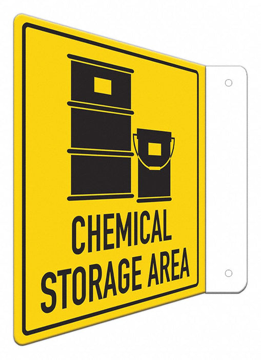 Safety Sign 8 in x 8 in Aluminum