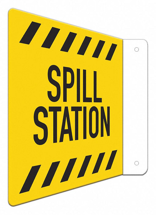 Safety Sign 8 in x 8 in Aluminum
