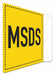 Safety Sign 8 in x 8 in Aluminum