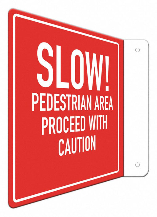 Safety Sign 8 in x 8 in Aluminum
