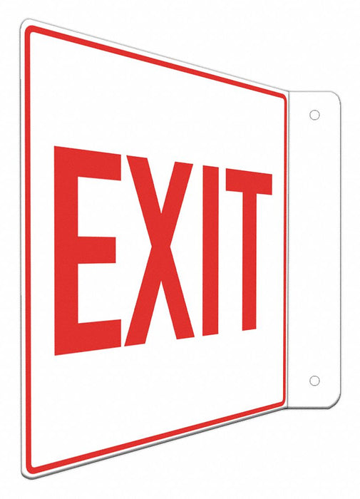 Safety Sign 8 in x 8 in Aluminum