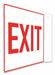 Safety Sign 8 in x 8 in Aluminum