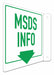 Safety Sign 8 in x 8 in Aluminum
