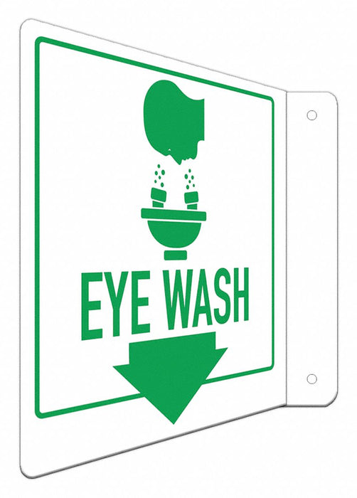 Safety Sign 8 in x 8 in Aluminum
