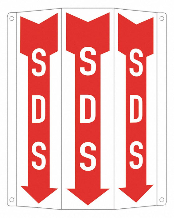 Safety Sign 10 inx8 1/4 in Aluminum