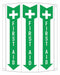 Safety Sign 12 in x 8 1/4 in Aluminum