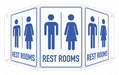 Safety Sign 10 in x 17 1/2 in Aluminum