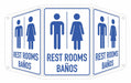 Safety Sign 10 in x 17 1/2 in Aluminum