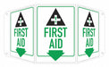 Facility Sign 10 in x 17 1/2 in Aluminum