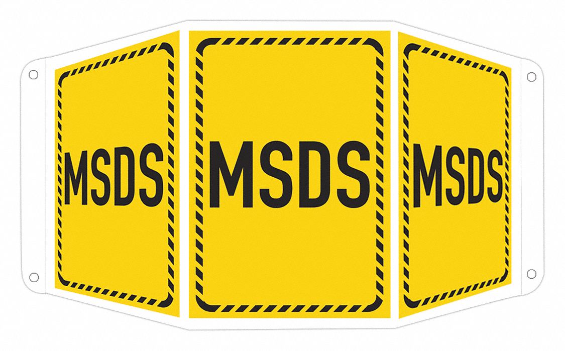 Safety Sign 10 inx17 1/2 in Aluminum