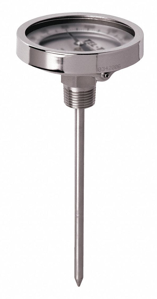 Analog Dial Thermometer Stem 15 L