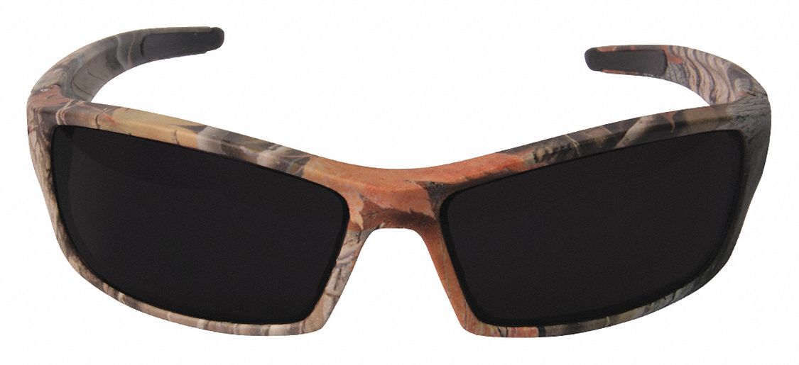 Safety Glasses Gray Camouflage