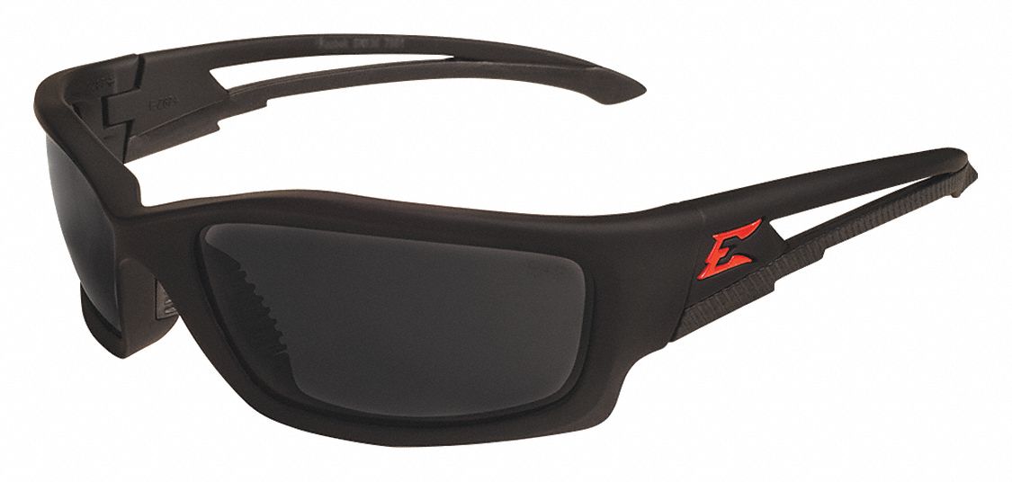 Safety Glasses Smoke Lens Color Black