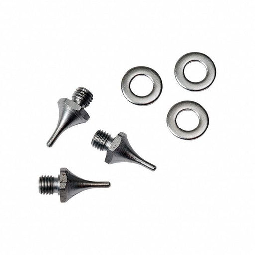 Replacement Spikes Silver Steel PK40