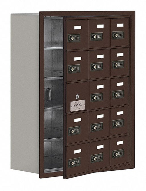 Locker 5x3Lckrs Brnz 30 x23 x9 