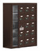 K7530 Locker 5x3Lckrs Brnz 31 x24 x9 