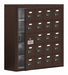 K7532 Locker 5x4Lckrs Brnz 31 x30.5 x9 