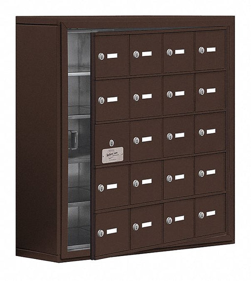 K7531 Locker 5x4Lckrs Brnz 31 x30.5 x9 