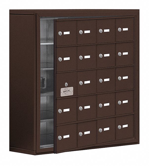 K7531 Locker 5x4Lckrs Brnz 31 x30.5 x9 