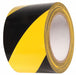 Floor Tape Black/Yellow 3 inx54 ft Roll