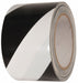 Floor Tape Black/White 3 inx54 ft Roll