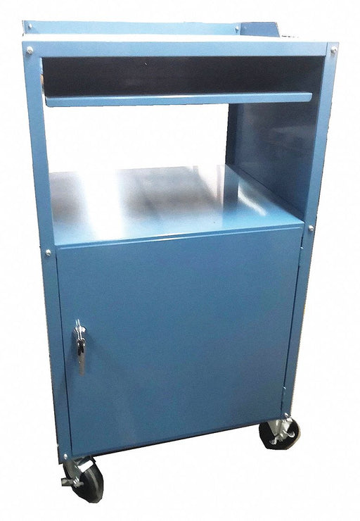 Mbl CompCab 1Shlv Blue 49 3/4 x27 x24 