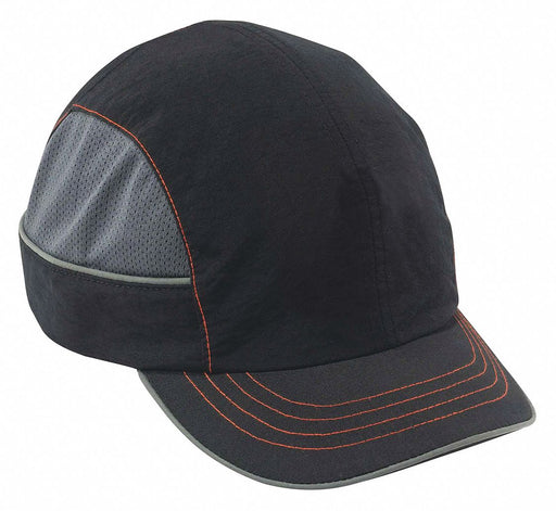 Bump Cap Baseball Hook-and-Loop Black