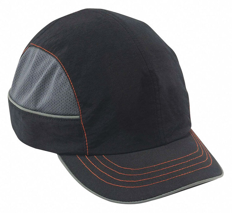 Bump Cap Baseball Hook-and-Loop Black