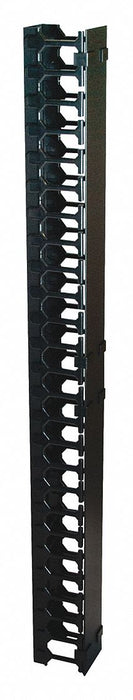 Cable Management Vertical Black